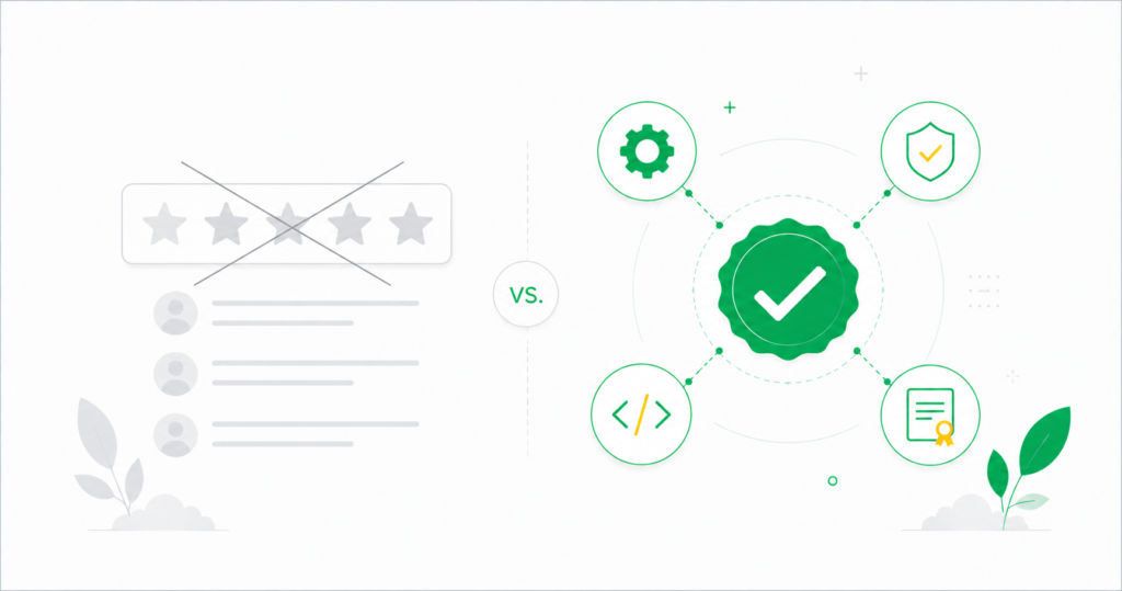 Why Verified Beats Reviewed: How VNTP Scores Teams